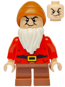 Minifigurină LEGO Disney Morocănosul (Grumpy)dis156