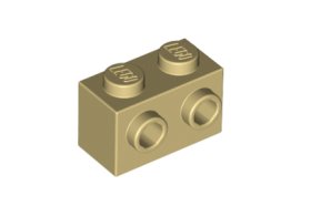 Cărămidă modificată 2 X 1 cu 2 Knobs