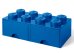 Cutie depozitare LEGO 2x4 cu sertare, albastru