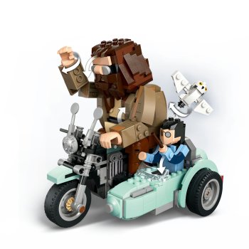 Hagrid™ si Harry pe motocicleta