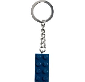 Breloc Caramida 2x4 albastru