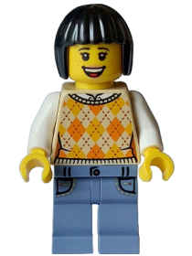 Minifigurină LEGO Holiday Turist (fată) hol329