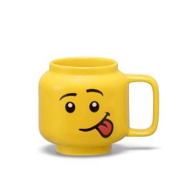 Cana nostima mica LEGO din ceramica