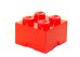 Cutie depozitare LEGO 2x2 rosu