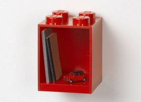Raft Caramida LEGO 2x2 - Rosu
