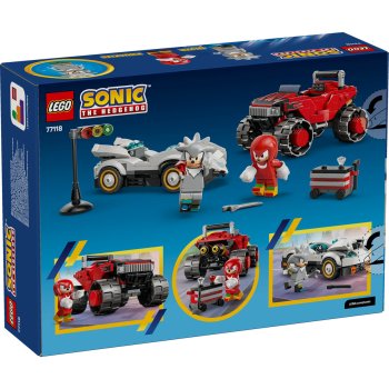 Mașina lui Silver vs Camionul gigant al lui Knuckles