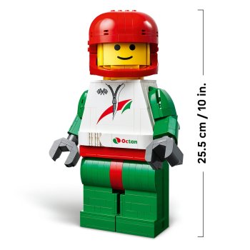 Minifigurina LEGO supradimensionata - pilot