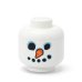 Mini cutie depozitare cap minifigurină LEGO - Om de zăpadă