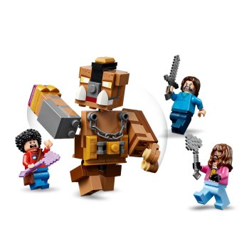 Ring de lupta la conacul din padure
