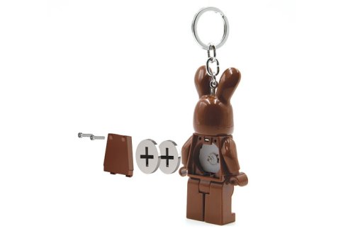 Breloc cu LED LEGO Iepurasul de ciocolata