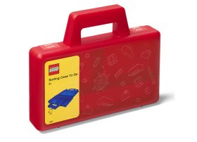 Cutie sortare LEGO rosie