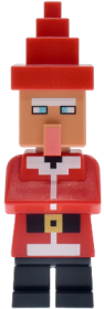 Minifigurină Minecraft Moş Crăciun min241