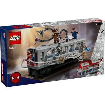 Lupta de pe acoperisul trenului dintre Omul-Paianjen si Doc Ock