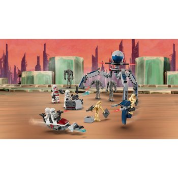 Pachet de lupta: Clone Trooper si droid de lupta