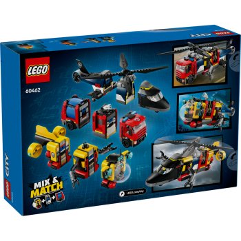 Elicopter, camion de pompieri si submarin remixate