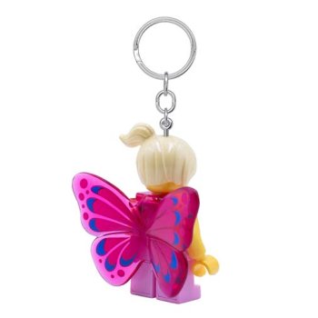 Breloc LEGO Iconic cu LED - Fata Fluture