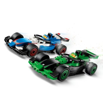 Grila de start F1® cu masini de curse VCARB si Sauber