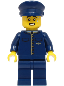 Minifigurină LEGO Ideas Conductor tren idea175