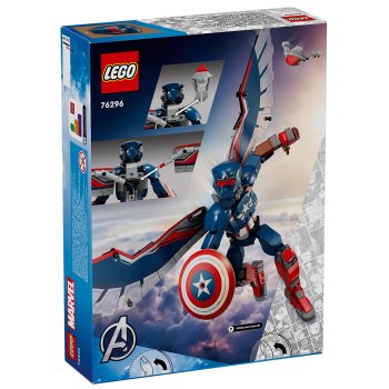 Figurina de constructie Capitanul America