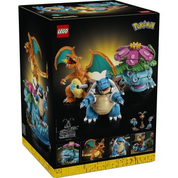 Venusaur, Charizard și Blastoise