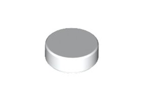 Placă netedă rotundă 1 X 1