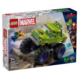 Hulk în vehicul de teren contra lui Thanos