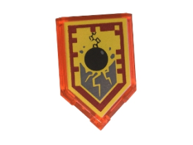 Placă netedă 3 x 2 modificată decorată - Blazon Nexo