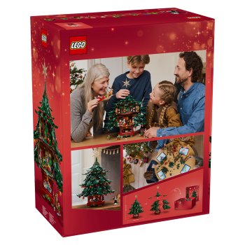 Pom de Craciun decorativ de construit în familie