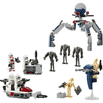 Pachet de lupta: Clone Trooper si droid de lupta