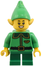 Minifigurină LEGO Holiday Elf hol363