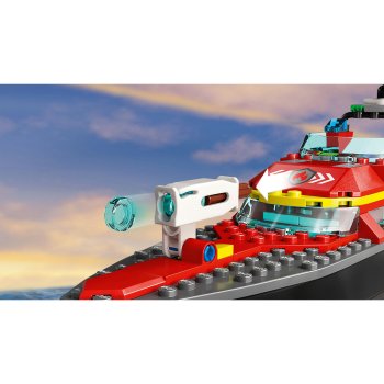 Barca de salvare a pompierilor