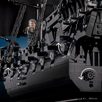Corabia de pirati a capitanului Jack Sparrow
