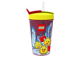 Pahar LEGO Iconic cu pai
