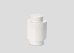 Cutie depozitare rotunda LEGO 1 alb