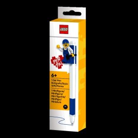 Pix cu gel LEGO albastru - Minifigurina