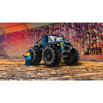 Monster truck albastru