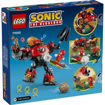 Knuckles vs. Dr. Eggman si robotul Egg Crusher
