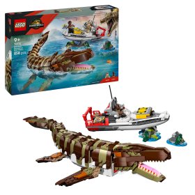 Misiune cu barca pe urmele unui Mosasaurus din caramizi