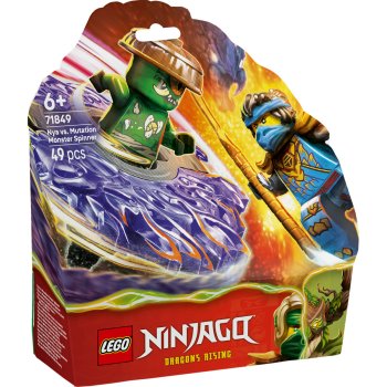Nya vs Spinnerul monstru cu mutații