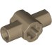 Conector 1 ax şi 2 bară / perpendicular