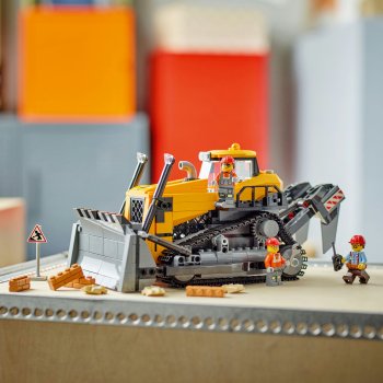 Buldozer galben
