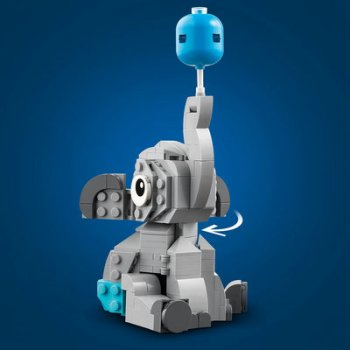 Pui de elefant pe cer