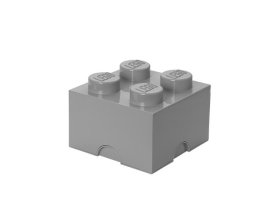 Cutie depozitare LEGO 4 gri