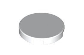 Placă netedă rotundă 2 X 2