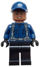 Minifigurină LEGO Jurassic World Gardiană jw123