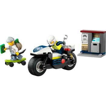 Urmarire cu motocicleta de politie