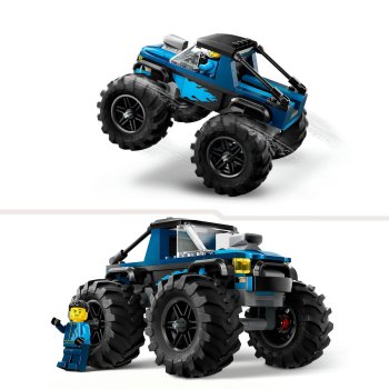 Monster truck albastru