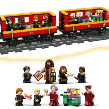 Expresul de Hogwarts si gara din Hogsmeade