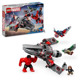 Batalia dintre Capitanul America si Hulk rosu