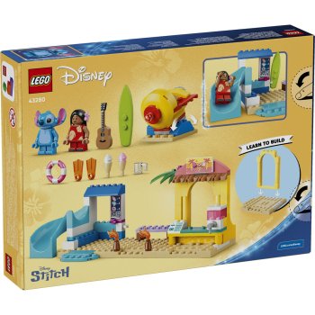 Distracție pe plajă cu Lilo și Stitch